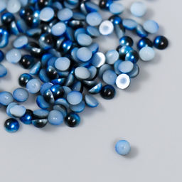 Декор Градиент синий d=4 мм 10г 200 шт 5х2,5 см - Арт узор фото 3