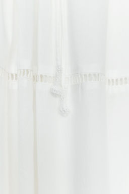 ZW COLLECTION EMBROIDERED LONG SKIRT - Zara фото 6