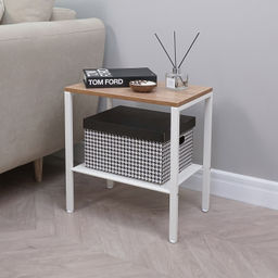 Тумба прикроватная "ТОРОНТО 12Л" (Белый)