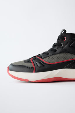 SPORTY HIGH-TOP SNEAKERS
