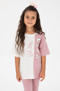 K_z _ocuk Pembe _ortlu Pijama Tak_m_ Sepette S_rpriz _ndirim - U.s. polo assn фото 6