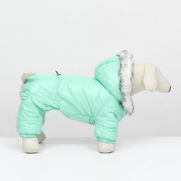 Комбинезон Глянец, размер XS (ДС 19, ОГ 28, ОШ 19 см, до 3 кг), мятный - Simaland фото 2