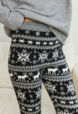 Лосины из экокашемира с орнаментом - Mongolka фото 6