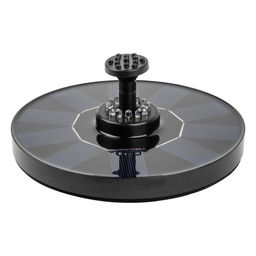 USL-S-825/PT180 RGB FOUNTAIN Садовый светильник на солнечной батарее Фонтан. Плавающий. 12 светодиодов. RGB свет. 1*АA Ni-Mh аккумулятор в/к. IP44. TM Uniel