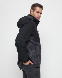 Куртка-анорак спортивная мужская цвета хаки 88629Kh - Wonderrman фото 10