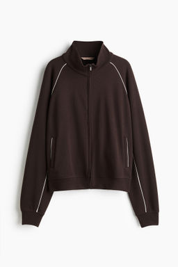 Chaqueta de ch?ndal efecto neopreno