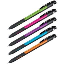 Ручка шар. Berlingo "Color Zone stick" (CBp_70950) синяя, 0.7мм, прорезиненный корпус ассорти