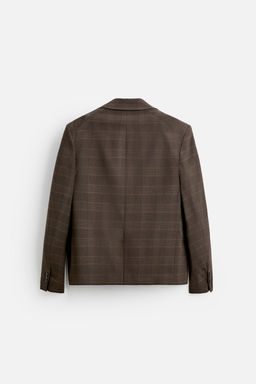 OVERSIZE CHECK BLAZER - Zara фото 7