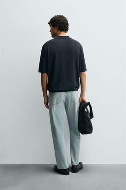 REGULAR STRAIGHT-LEG JEANS - Zara фото 13