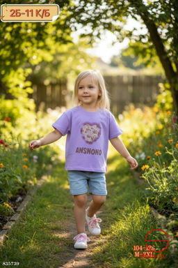 Футболка для девочки с рисунком