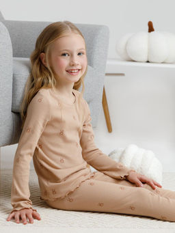 К 1618/бежевый С074 Н064 пижама для дев