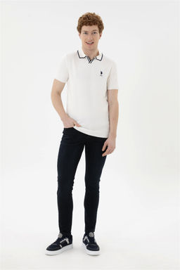 Мужской свитер цвета экрю - U.s. polo assn фото 4