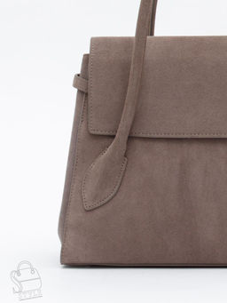 Сумка женская кожаная 2424YF apricot  Polina&Eiterou