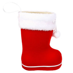 Конфетница Сапожок, с бомбошками, цвет красный - Страна карнавалия фото 2