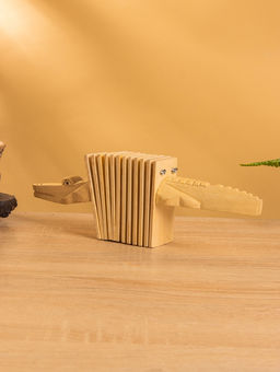 Сувенирный музыкальный инструмент трещотка Ящерица, 25?8?4 см - Simaland фото 3