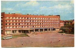 Открытка Великие Луки.Гостиница Юбилейная