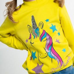 CRB wear/CWKG 62808-30-282 Водолазка для девочки, желтый/Ex.Cherubino  фото 4