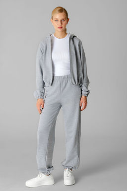 Арт. 2545 Костюм женский с брюками 44-50 (4 шт) Цвет:серый меланж