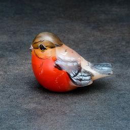 Фигурка «Снегирь», 4.5×6 см, селенит