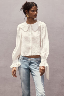 Flared Leg Ultra Low Waist Jeans - H&m фото 6