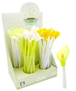 Intelligent. Ручка фигурная гелевая арт.BX-58 "Калла" синяя, 0,5мм