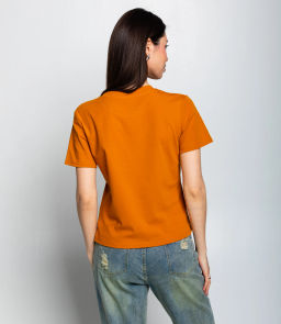 Футболка #КТ230, терракотовый