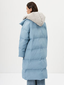 Пальто женское 12511-23052 blue/light grey