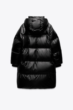 WATER-REPELLENT PUFFER COAT - ZW COLLECTION - Zara фото 5