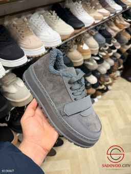 Кеды женские из кож.зама