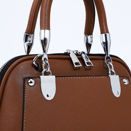 Сумка-саквояж на молнии, цвет коричневый - Simaland фото 8