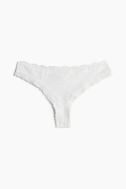 Pack de 3 bragas Brazilian de encaje - H&m фото 6