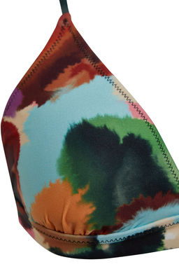 TRENDYOLMILLA Cicek Desenli Ucgen Yuksek Bel High Leg Hipster Bikini Tak?m? TBESS22BT0016  фото 29