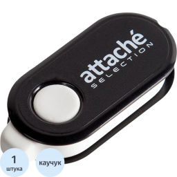 Ластик Attache Selection раздвижной с пластиковым черным держателем  фото 2