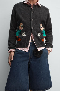 MICKEY MOUSE WOOL CARDIGAN HARRY LAMBERT FOR ZARA X DISNEY  фото 5
