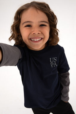 Erkek _ocuk Lacivert Bisiklet Yaka Basic Sweatshirt Sepette S_rpriz _ndirim - U.s. polo assn фото 4