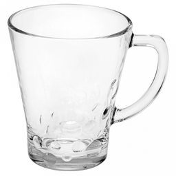 Кружка стеклянная "Аура Модерна" 300мл, д9см, h10,6см (Россия)