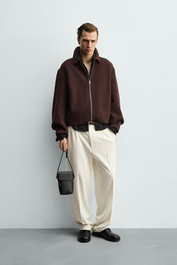 BOXY FIT WOOL BLEND JACKET - Zara фото 9