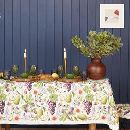 Скатерть Этель Фруктовый сад 149х220см, 100% хлопок, саржа 190 г/м2