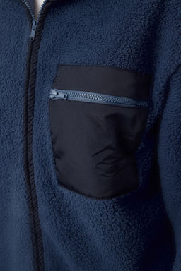 TRENDYOLMILLA Winter Essentials Gri Polar Fermuarl? Dik Yaka Uzun Kol Cep Detayl? Orme Sweatshirt TWOAW24SW00071  фото 22