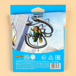 Фломастеры Человек паук, 12 цветов, вентилируемый колпачок - Marvel фото 6