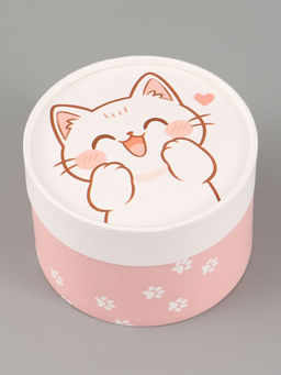 Коробка подарочная круглая For you, 13×8.5 см