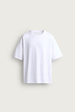 CAMISETA RELAXED FIT BORDADO / Blanco - Zara фото 6