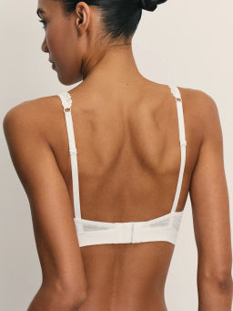 Кружевной бюстгальтер без косточек / Zarina фото 3