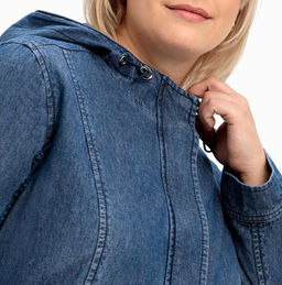 Парка, синяя - Sheego фото 5