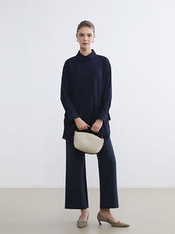 Ba?lama Detayl? Kad?n G?mlek Tunik