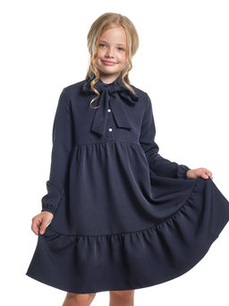 Платье для девочки в школу синее 	 UD 7832 синий - Mini maxi фото 10