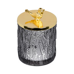 Stilerra home PFH-020 Банка декоративная d 8.5 см 12 см №01 птица