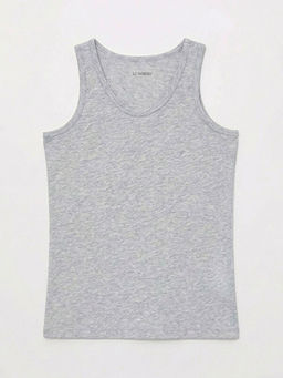 Bisiklet Yaka Erkek ?ocuk Atlet 2li