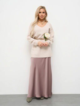 JETTY Юбка атласная макси  фото 12