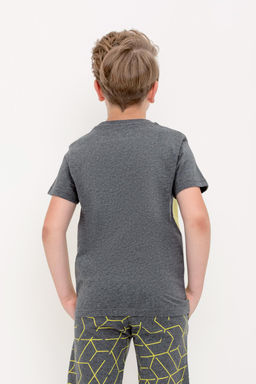 КР 302228/тем.серый меланж,фисташковый к422 фуфайка для мал - Crockid фото 6